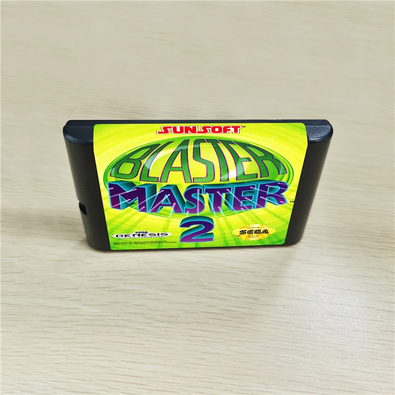 Blaster Master 2 16 bit MD Games Cartridge For MegaDrive Genesis