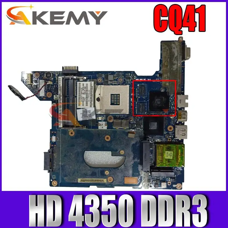 Akemy 590329-001 аккумулятор большой емкости NAL70 LA-4107P для HP Compaq CQ41 Материнская плата