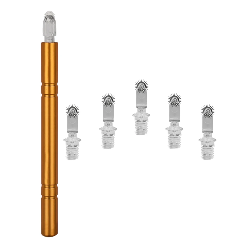 Eyebrow Microblading Pen Manual Eye Brow Pencil For Roller Pin Blades Needle