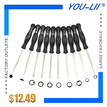 

YOU-LII 10Pcs Carburetor Adjustment Tool Screwdriver for Common 2 Cycle Small Engine Echo STIHL Poulan Husqvarna Ryobi Chainsaw