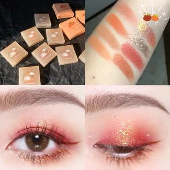

LEEMEMBER Autumn Limited Edition Eyeshadow Monochrome Shimmer and Matte Winter and Autumn Eyeshadow Palette Persimmon Woman