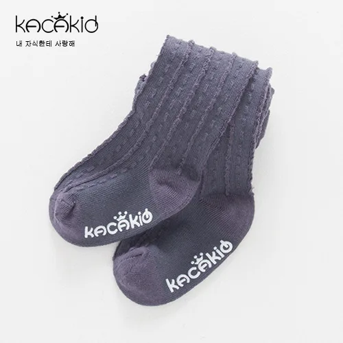 Color 18 Детские колготки; милые детские колготки унисекс с рисунком звезд; хлопковые противоскользящие колготки для маленьких девочек - Цвет: Color 18