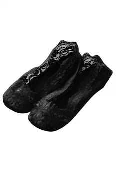 

Women's Lace Antiskid Low Cut Socks Black