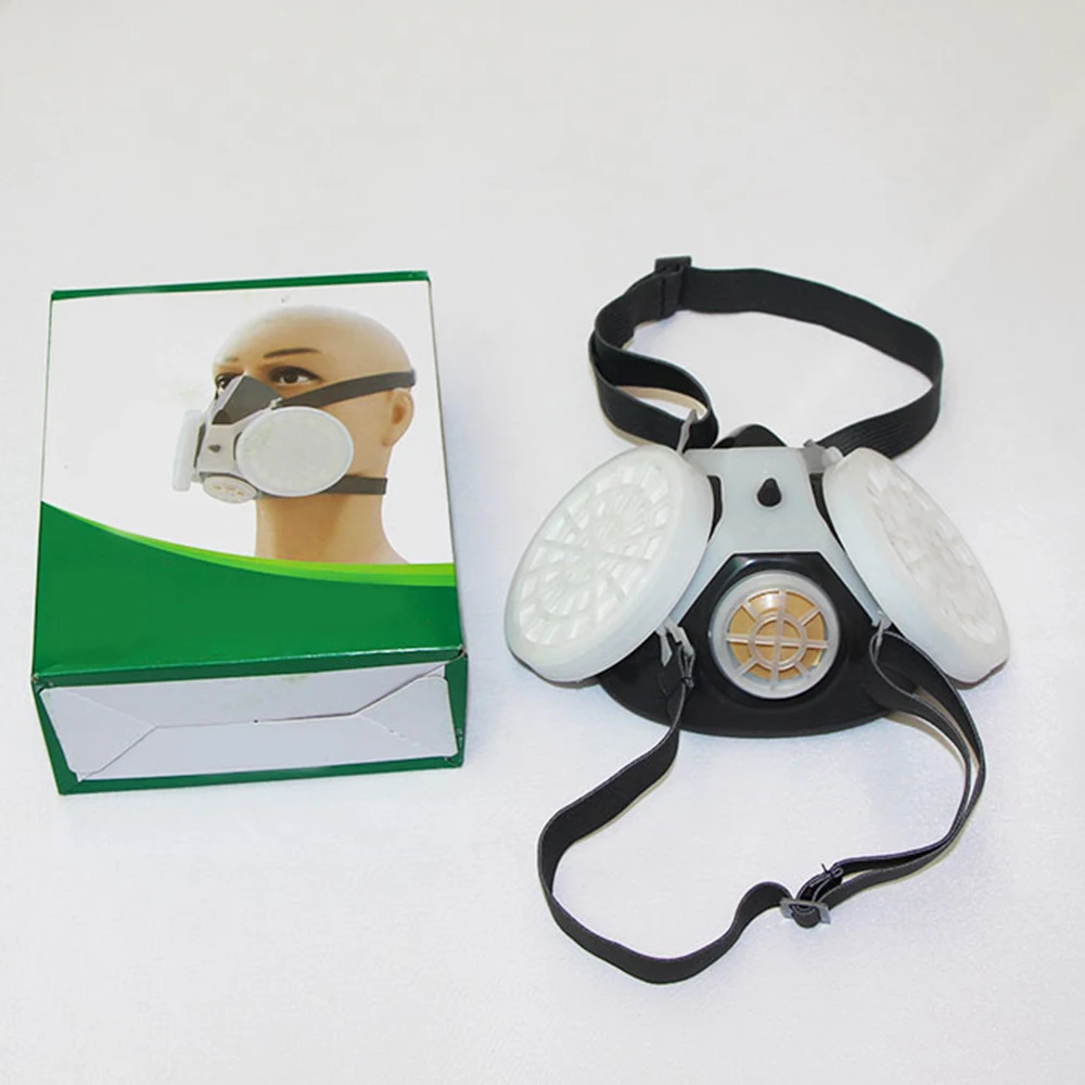 

Dust Mask Respirator Anti-Dust Anti Pollen Haze Poison Gas Breathing Mask Labor Supplies Outdoor Work Industry Protective Masks