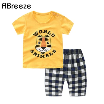 

New summer 24 color cartoon print baby clothing 2020 baby boys/girls clothes sets cotton 0-2Y newborn child sets for baby boys