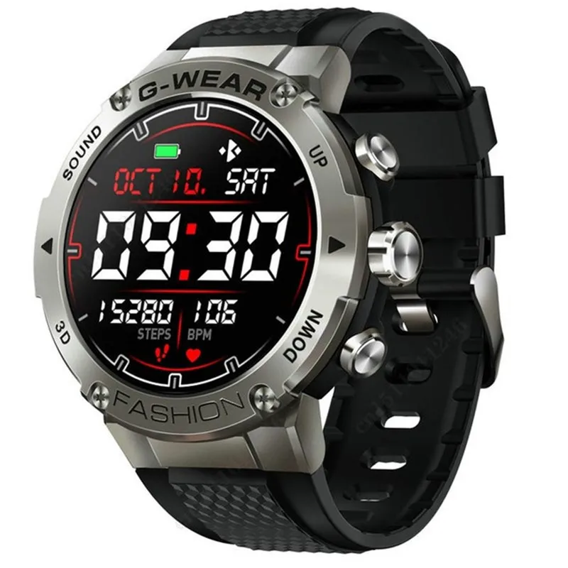 K28H Smart Watch Men BT Phone Call Customize Faces Music Sports Fitness Tracker Super Long Standby Smartwatch For Android IOS 
