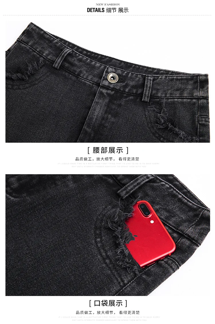 Осенняя джинсовая юбка большого размера, Женская корейская версия, однотонная черная приталенная Юбка-миди с карманом, элегантная Офисная Женская юбка