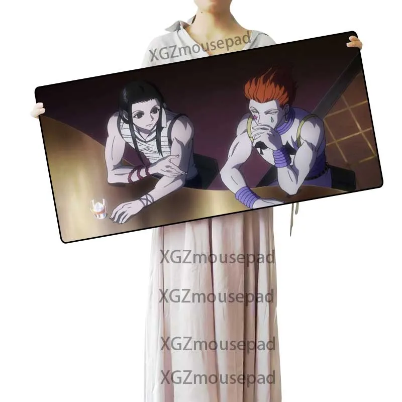 Большой компьютерный Настольный коврик XGZ Magician Killer Hisoka черный Охотник за краями