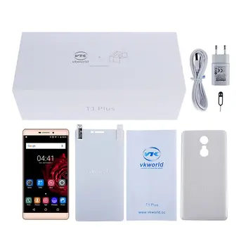 

VKworld T1plus 16GB ROM 2GB RAM 4G LTE 4300mAh 6.0 inch Smartphone Android 6.0 MTK6735 Quad Core FDD Phone Fingerprint