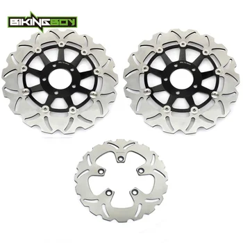 

BIKINGBOY For SUZUKI GSF 1200 Bandit / S 96-05 GSX 1200 FS 98-02 GS 1200 SS 01-02 GS1200Z Front Rear Brake Discs Disks Rotors