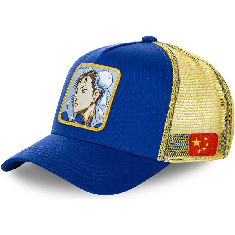 Бренд аниме Сэм Snapback кепка хлопок бейсбольная кепка для мужчин и женщин хип-хоп папа сетка шляпа водителя грузовика дропшиппинг - Цвет: CHUNLI