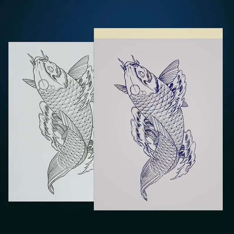 25 Sheets/Lot Tattoo Transfer Paper Copy Paper Tattoo Thermal A4 Can Be Machine-transferred Hand-drawn Transfer Copy