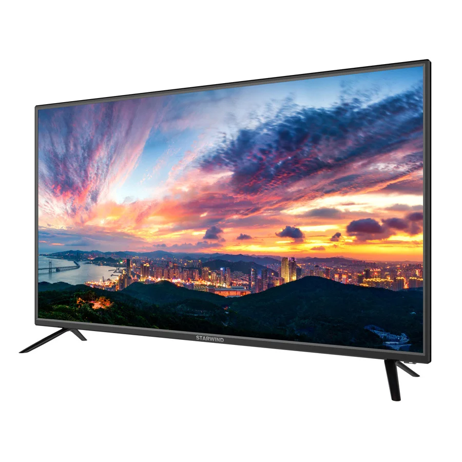 Телевизор LED Starwind 40" SW LED40SA301 черный/FULL HD/60Hz/DVB T2/DVB C/DVB S2/USB/WiFi/Smart TV (RUS)|Телевизоры| |