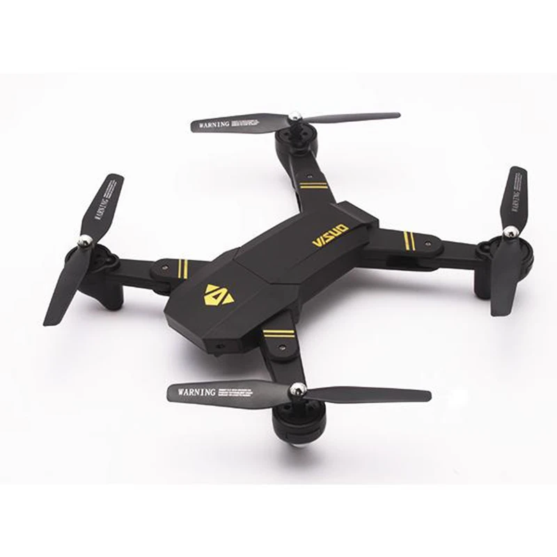 VISUO XS809HW Wi-Fi FPV с широкоугольной HD камерой, режим высокой фиксации, Складная рукоятка, Радиоуправляемый Дрон, Квадрокоптер, вертолет RTF