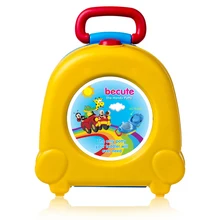 Portable Baby Toilet Cute Travel Baby Potty Car Squatty Potty Child Pot Training Girls Boy Potty Kids Toilet Seat Children's Pot