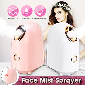 

Facial Steamer Nanos Ionic Face Steamer Facial Steamer for Home Facial Sauna Spa Moisturizing Cleansing Pores Blackheads Acne