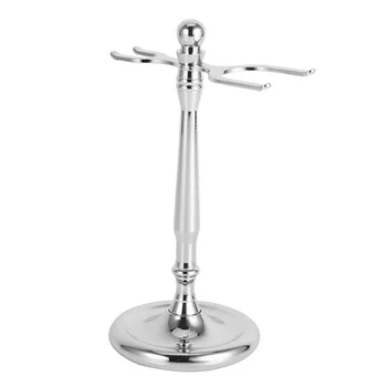 

Weighted Base Frame Alloy Beard Clean Bathroom Stable Razor Storage Gift Home Use Shaving Brush Holder Tool Stand Organizer