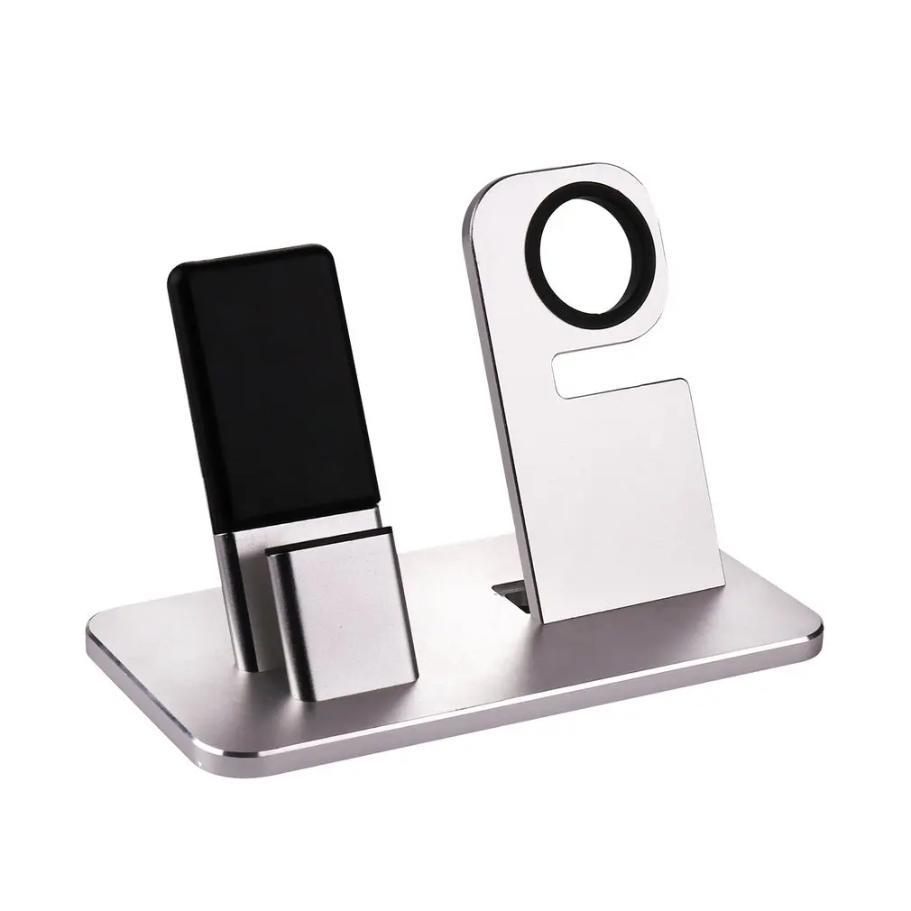 

2-in-1 Charging Dock Station Phone Watch Stand Holder Portable Fast Charger for Apple Watch for iPhone X 8 7 6