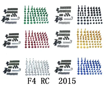 

Motorcycle Complete Fairing Bolts Kit Bodywork Screws For Fit MV Agusta F4 RC 2015