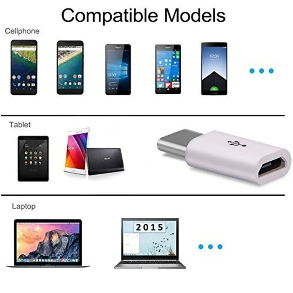 Универсальный USB 3,1 type-C разъем для Micro USB мужчин и женщин конвертер Мини Портативный USB-C адаптер данных type C устройство Android
