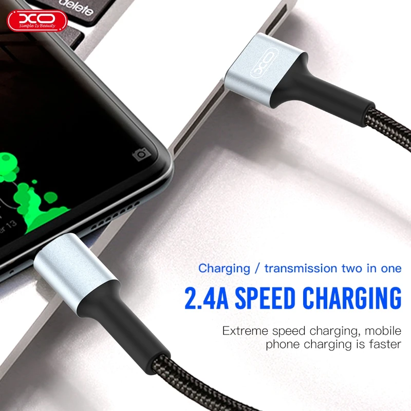 XO для iPhone 11 USB кабель двусторонняя игра быстрая зарядка Micro USB кабель для samsung s6 s7 edge быстрая зарядка телефон type-C кабель