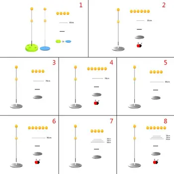 

Elastic Soft Shaft Table Tennis Training Toys Set Suitable for Public Training and Decompression