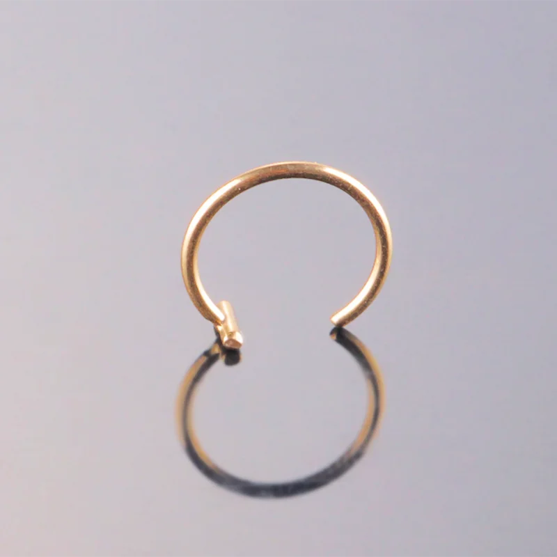 Abaicer New 3pcs Fake Piercing Body Nose Lip Rings Unisex Nose Ring Women Septum Piercing Jewelry