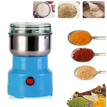 

Electric Grinder Mini Household Multifunction Smash Machine Coffee Bean Spice Nut Grinder DIY Tool Powder Crusher For Kitchen