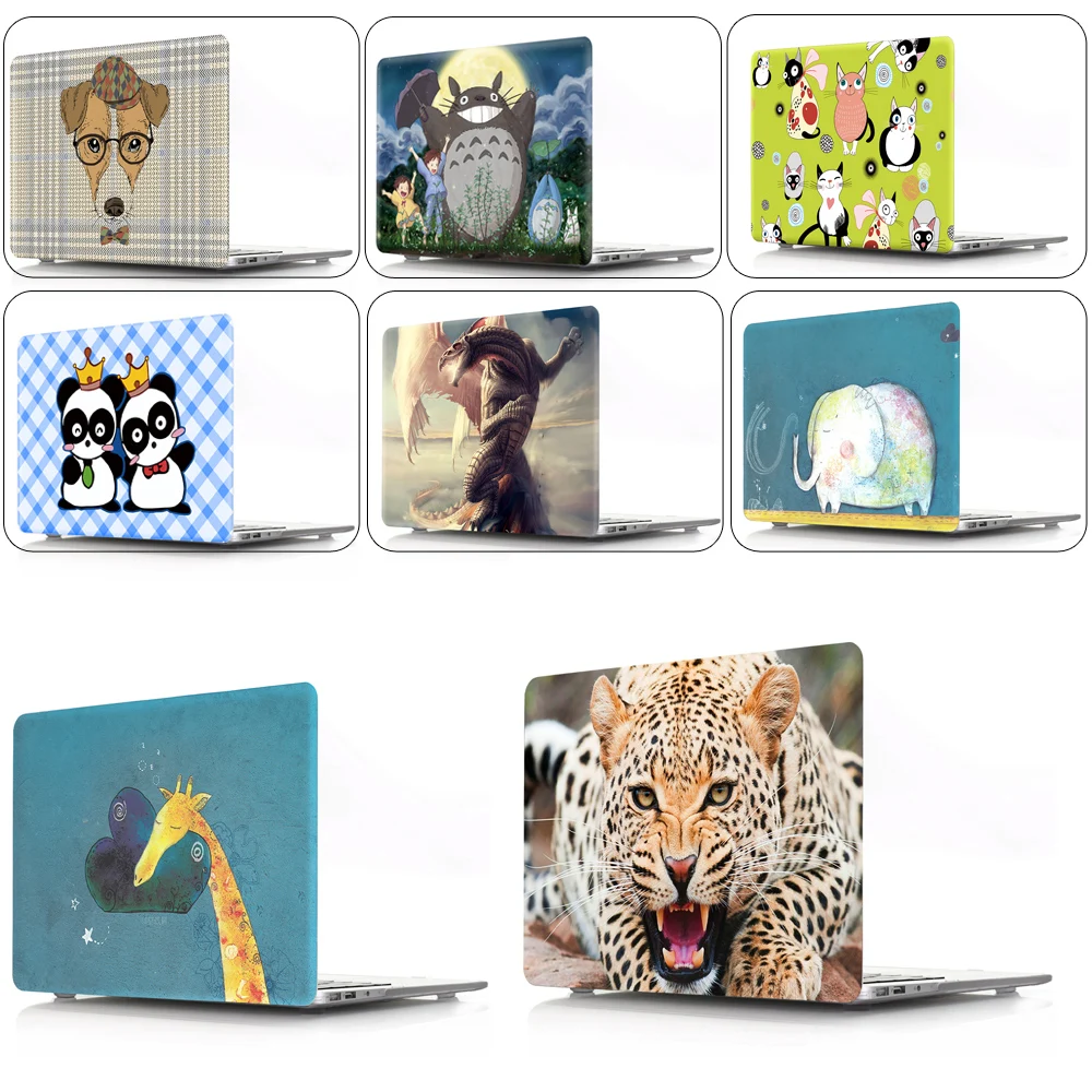 

Christmas Gift Print Shell Cover Case For Macbook Air 11 Pro 12 13 15 Laptop Case Hard PVC Cover For Mac Air Pro 13.3 15.4 Cases