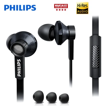 

Philips Original Tx1 HiRes earphone high resolution HIFI fever earbuds ear noise canceling earphones for a mobile phone xiaomi