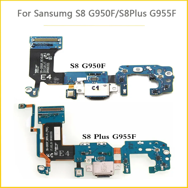 Новейший USB-разъем для зарядки Samsung Galaxy S8 plus G955F док-порт гибкий кабель запасные