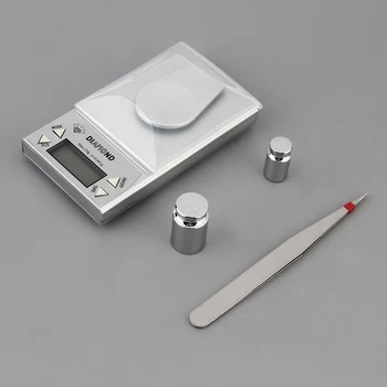 

High Precision Compact and Portable Experiment 10/20/50G 0.001g LCD Lab Digital Jewelry Scale Herb Balance Weight Gram