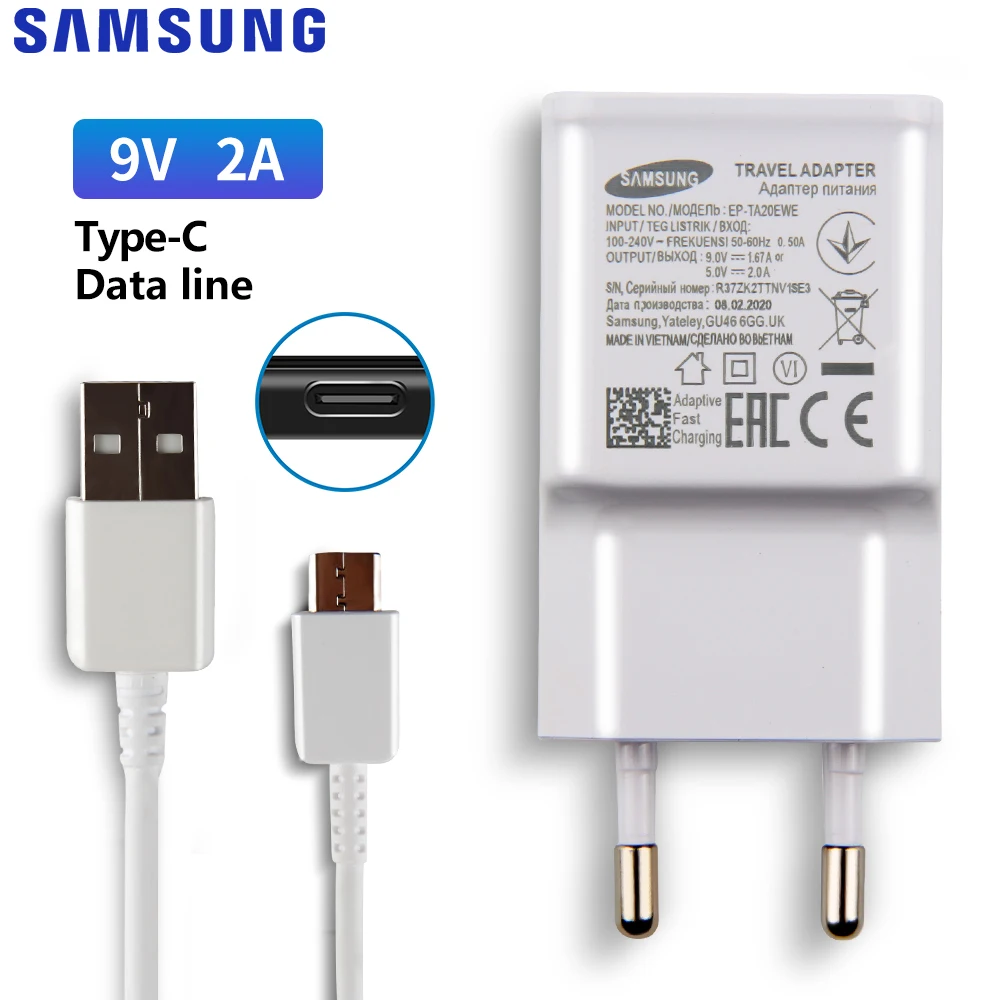 Зарядное устройство для планшета SAMSUNG Tab A кабель Micro USB Type C TAB SM T550 T555C P550 T805 tb3 4 10 1 8 0