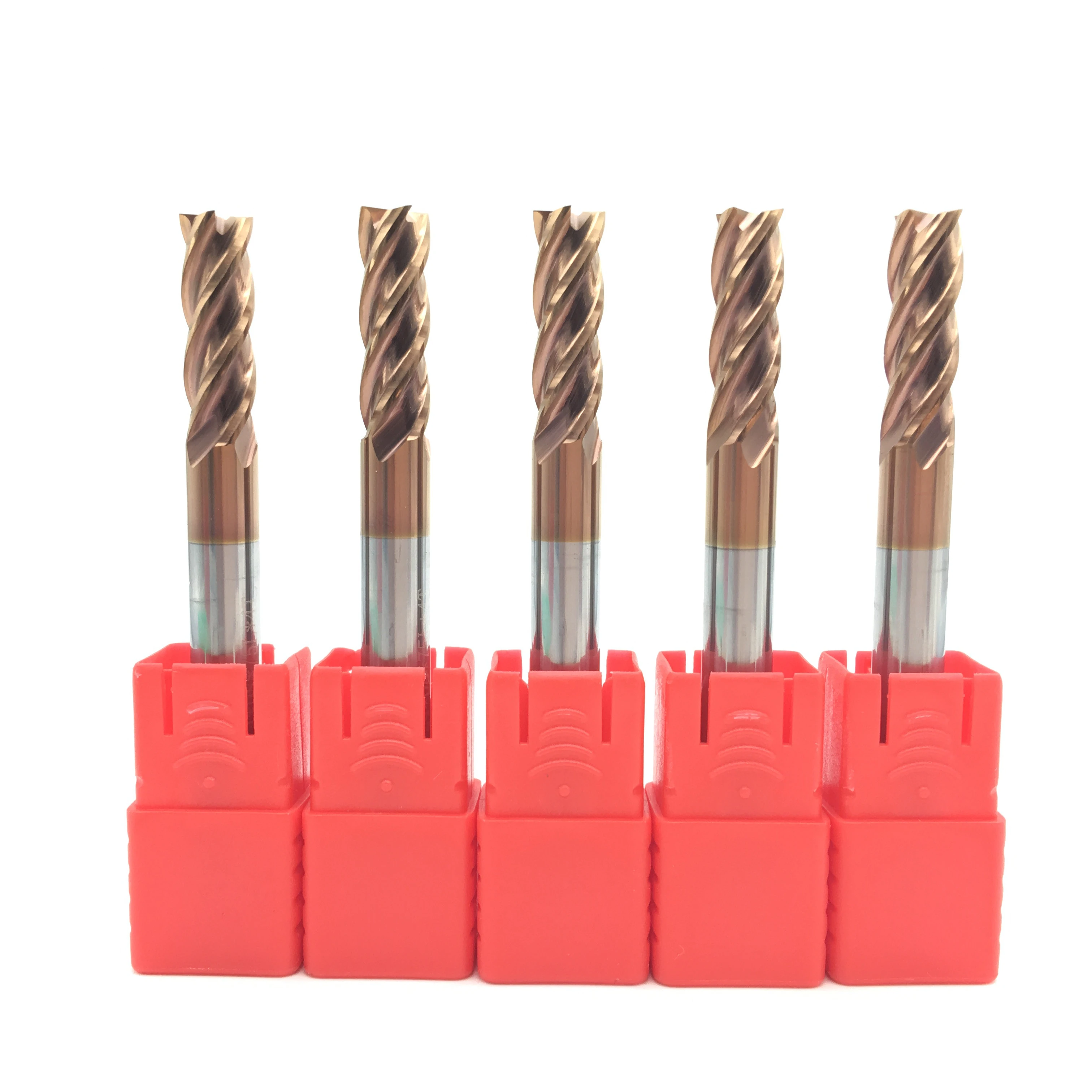 8mm 4 Flutes HRC55 Carbide end mill Milling Cutter Alloy Coating Tungsten Steel endmills cutting tool CNC maching Endmill