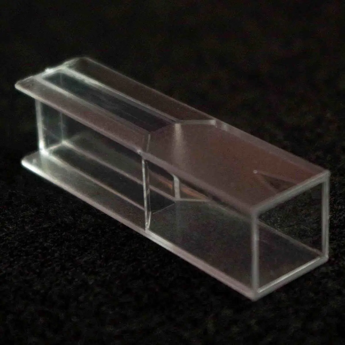Box of 100pcs 1.5ml Semimicro Square Plastic Test Tubes vials container craft cuvette Lab Kit Tools