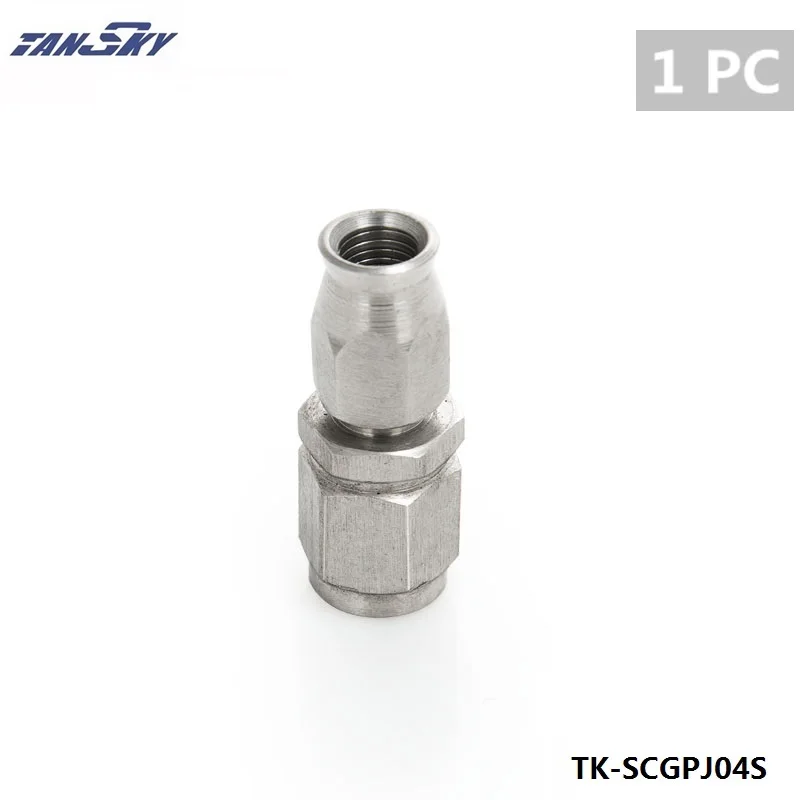 1PC Fittings Adaptor PTFE Teflon Swivel Hose End Straight Fuel Adapter AN -3 AN3 TK-SCGPJ04S(1PC)
