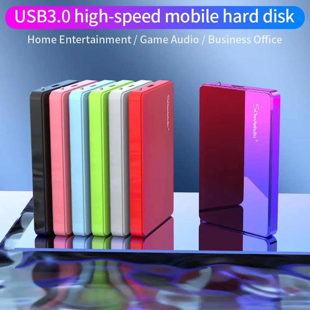 Disco duro externo de 2,5 pulgadas para ordenador portátil, disco duro externo de 120G, 160GB, 250GB, 320GB, 500GB, 750GB, 2TB, 1TB, para Mac, PS4 y Xbo