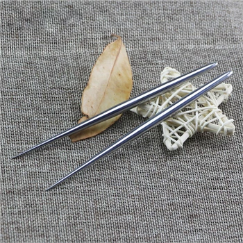 

Pottery Modeling Stick Acupressure Texture Creasing Indentation Sharp Pottery Clay Tool Carving Clay Stainless Steel Tool