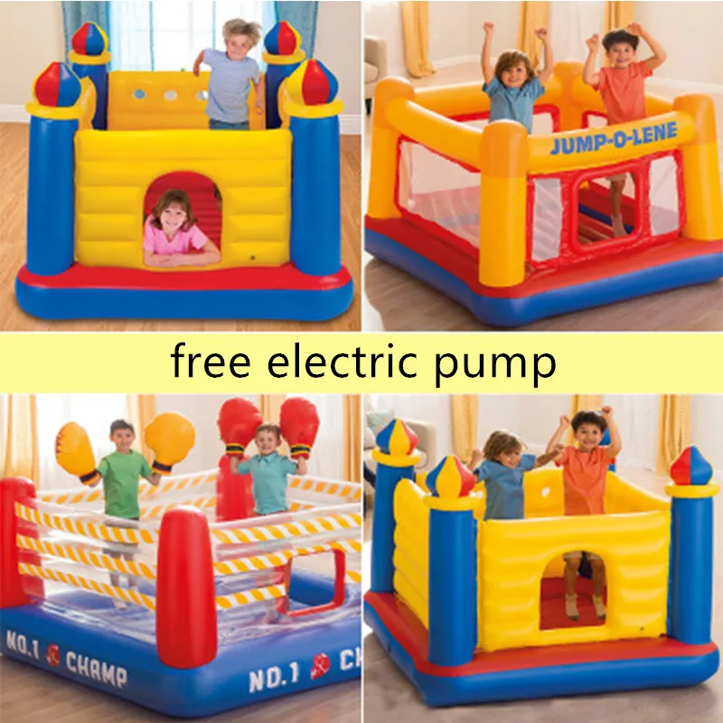 Home Use Kids Inflatable Castle Inflatable Wrestling Jumping Bouncy Boxing Rings Bounce House