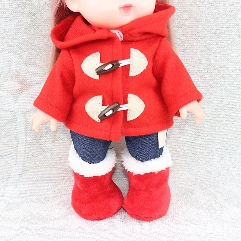 

Mi Lu Doll xiao joanmiro Clothes Accessories Customizable- Coat + Denim Shorts Autumn And Winter Baby Clothes Batch