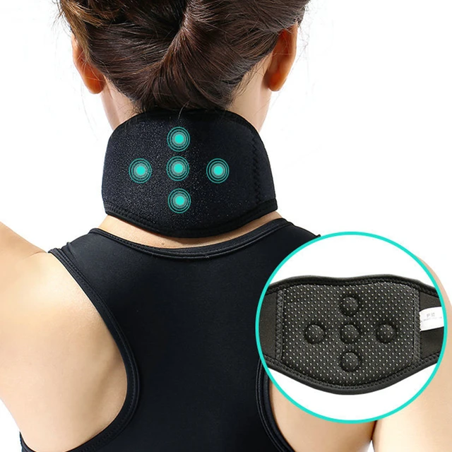 Turmalin Mágneses Terápia Termikus Önmelegítő Nyaki Öv Nyak Támogató Masszőr Méhnyak Csigolya Egészségvédelem