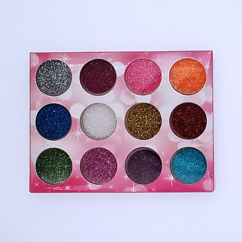 

12Pcs/lot DIY Nail Art Glitter Powder Dust Decoration kit For Acrylic Tips UV Gel Polish Manicure tools