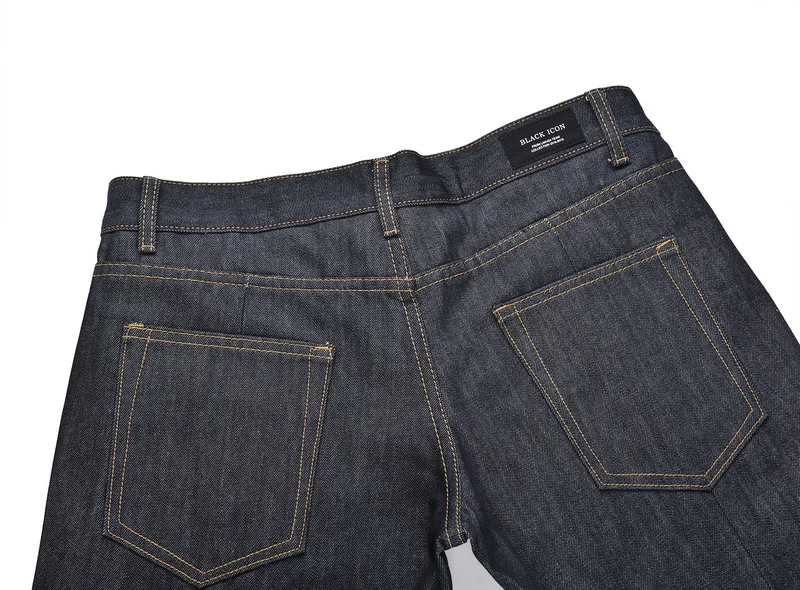 Оригинальные Брендовые мужские прямые джинсы слим Fit Hi Street дизайн модные джинсы с молнией на щиколотке для мужчин джинсовые брюки