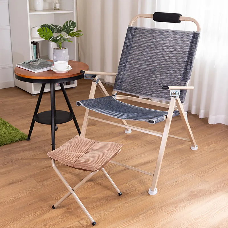 

Home Folding Chair Lazy Computer Chair Recliner Lunch Break Back Chair Student Dormitory Stool Balcony Leisure Sofa Chair