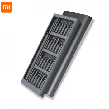 

Original Xiaomi Mijia Wiha 24 in 1 screwdriver kit magnetic repair tools Alluminum Box Mijia screw driver kits For Smart Home