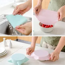 VOGVIGO Крышка для еды крышка для емкостей силиконовая Пластиковая крышка для микроволновой печи холодильника миска для свежей еды герметичное покрытие кухонных приборов