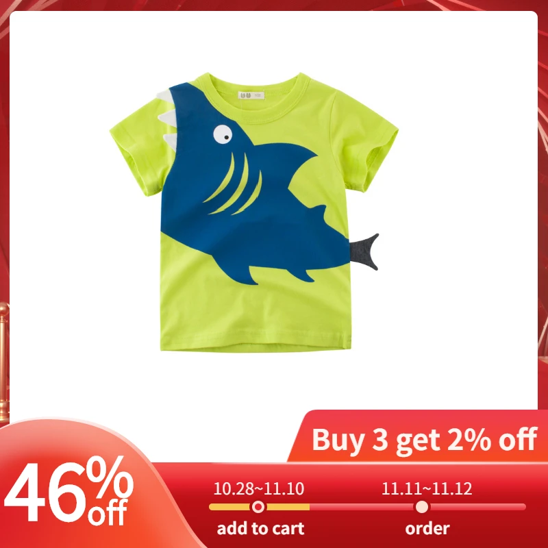 baby shark kids clothes