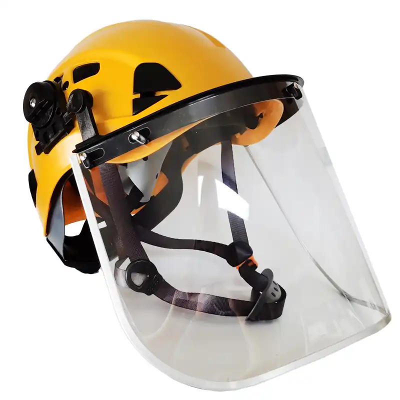 Safety helmet with face shield Hard Hat Work Welding Anti splash impact