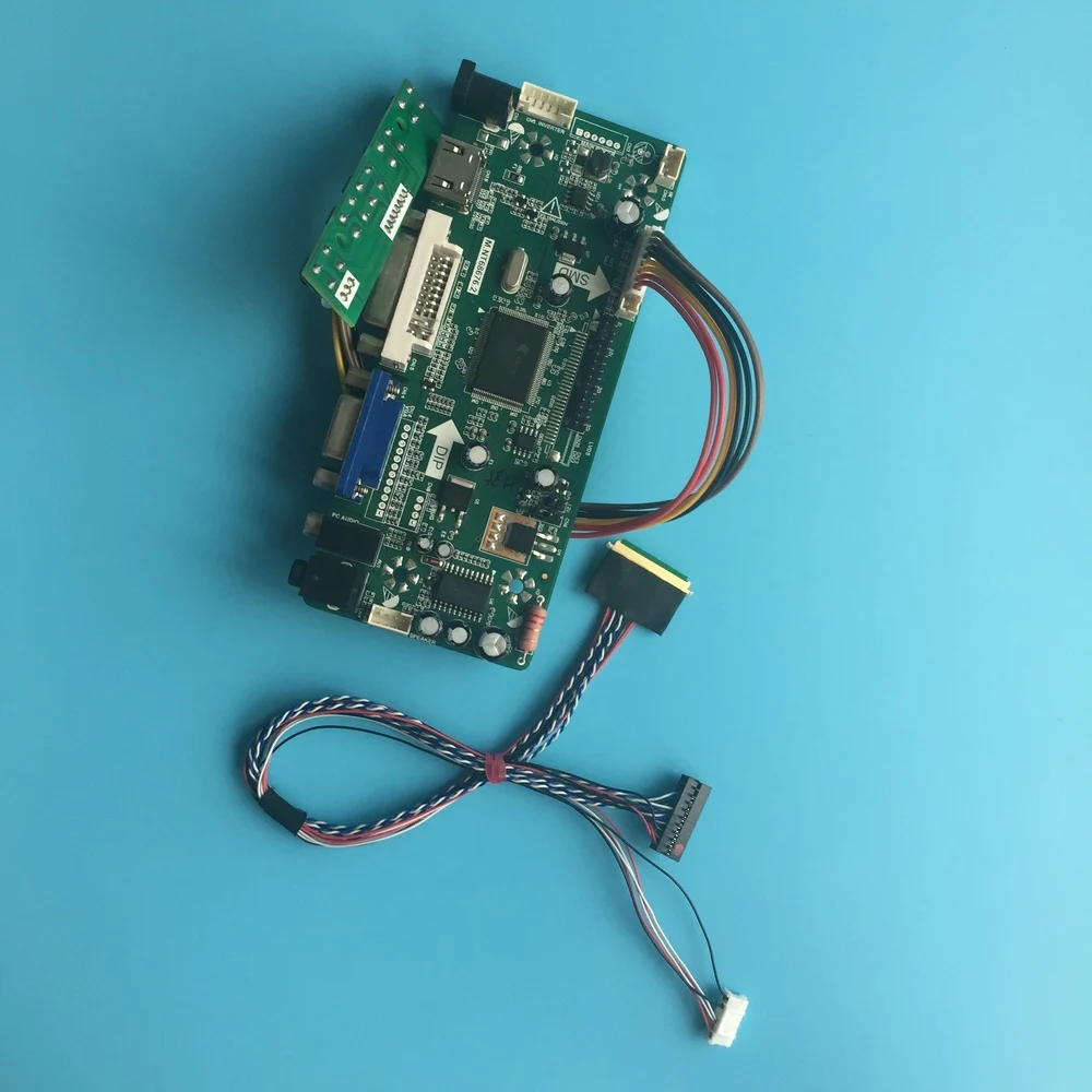 Комплект для LP156WF2-TLA1 15," HDMI VGA DVI панель 1920X1080 аудио карта DIY плата контроллера 40pin LVDS экран монитор светодиодный ЖК-дисплей