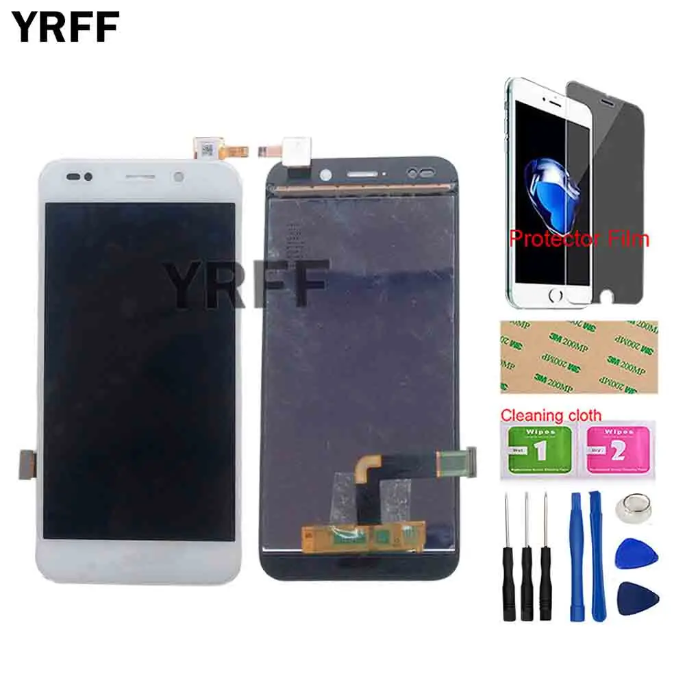 

Phone LCD Display Touch Screen For Wiko Wim Lite LCD Display Touch Screen Digitizer Glass Panel Sensor Tools Protector Film